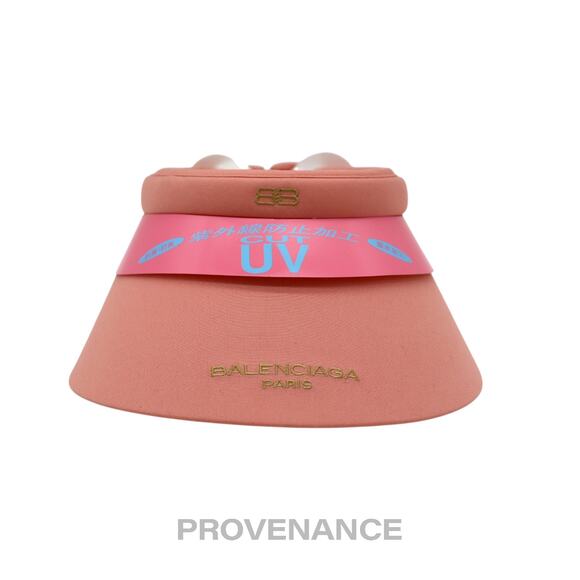 ? Balenciaga BB Logo Visor - Powder Pink main image 6
